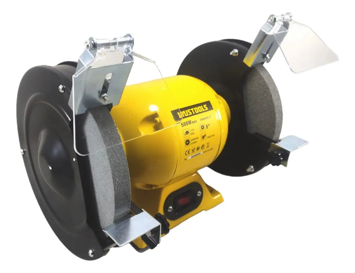 Esmeril De Banco 8 Pulgadas 500W - vista lateral