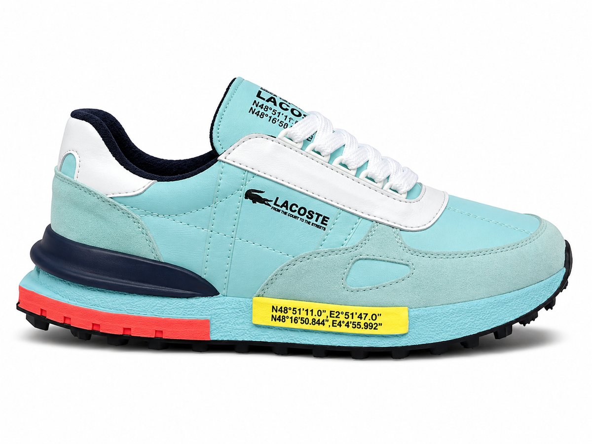 Tenis Lacoste N48 Caballero: Perfil Clásico con Toque - detalle adicional