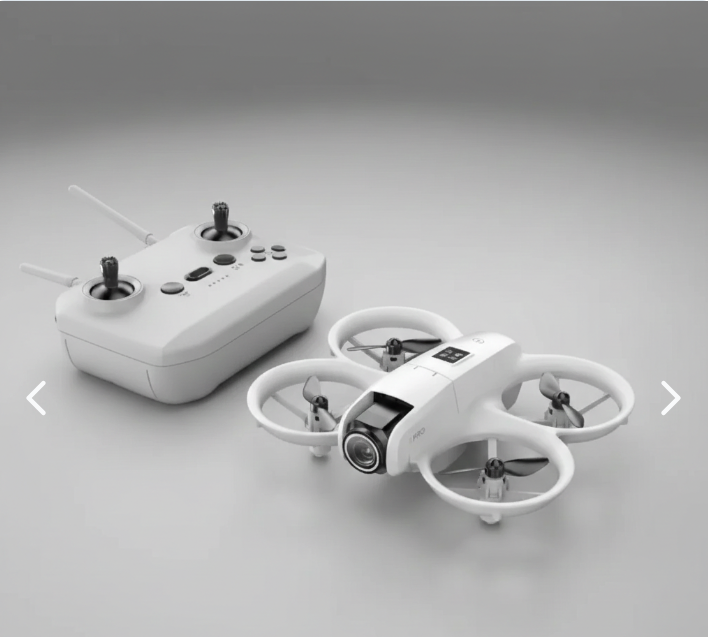 Mini Dron L28 HD Doble Cámara - vista lateral