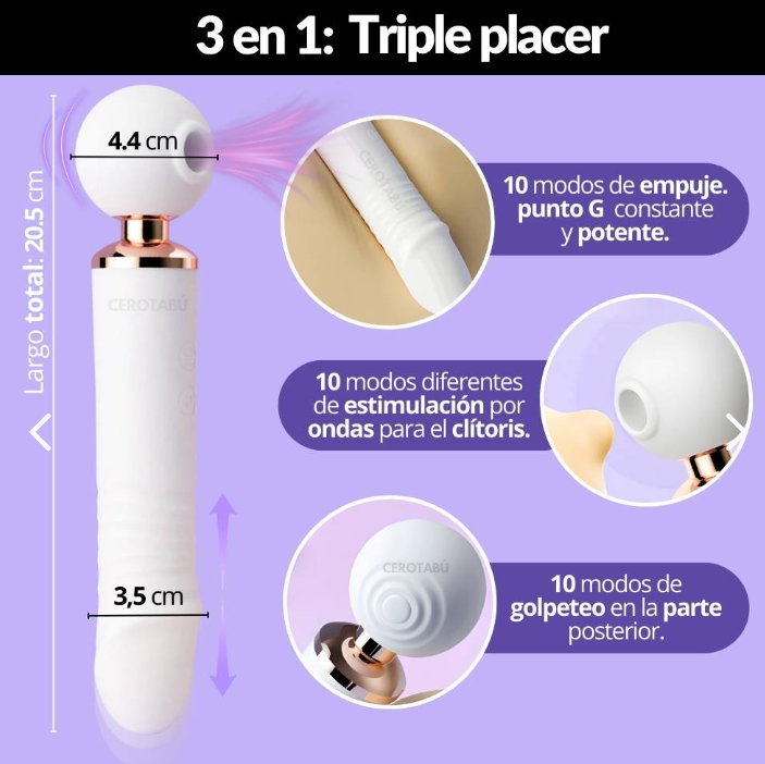 Vibrador Masajeador Clítoris HIT035 – Estimulación Precisa