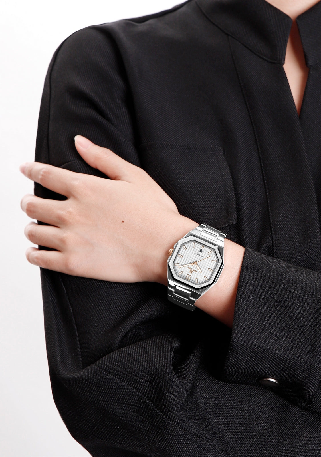 Reloj Naviforce Casual NF5053 — Pulsera de Acero para Mujer