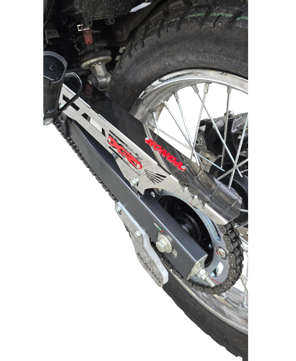 Guarda Cadena XR 3D Para Moto - vista lateral
