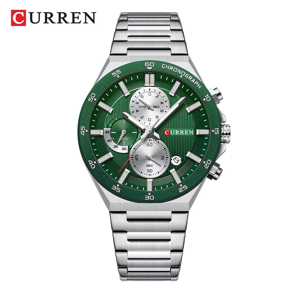Reloj Curren 8481 — Acero Inoxidable Premium