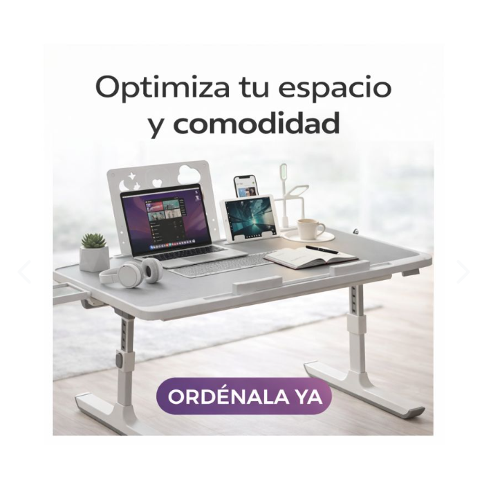 Mesa Multifuncional Ergonómica HDZ-1 - vista lateral