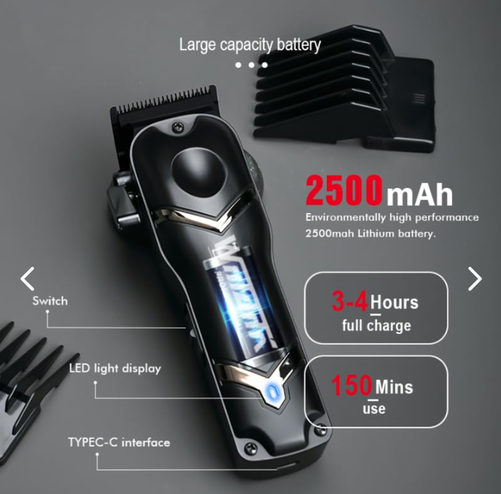Máquina Cortadora de Pelo WMARK – Corte Profesional en Casa