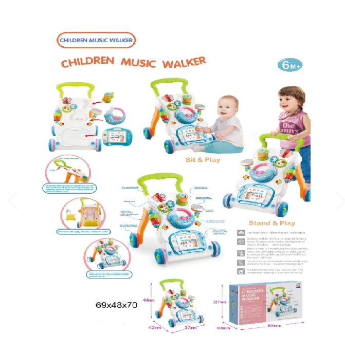 Andadera Caminador para Bebés HE0828 - vista principal