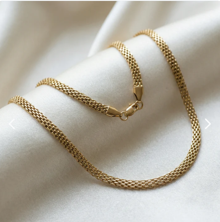 Combo Chinesca Mujer — Oro Laminado 18k - vista frontal