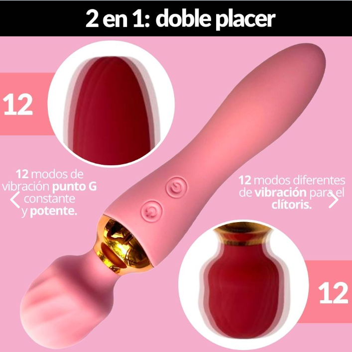 Vibrador Clásico Masajeador HIT020 – Potencia Tradicional