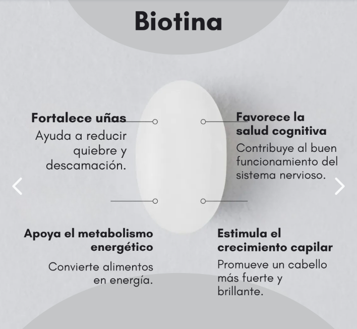 SUPLEMENTO DE BIOTINA SPORTS RESEARCH