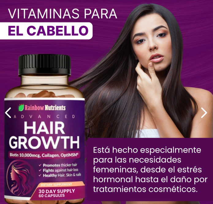 VITAMINAS PARA EL CABELLO HAIR GROWTH