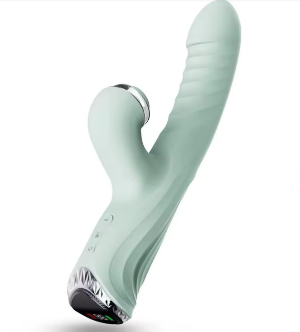 Consolador Vibrador De Empuje – Movimiento Real - vista alternativa