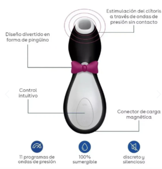 Satisfyer Succionador Clítoris OMC-320 – Tecnología Air Pulse