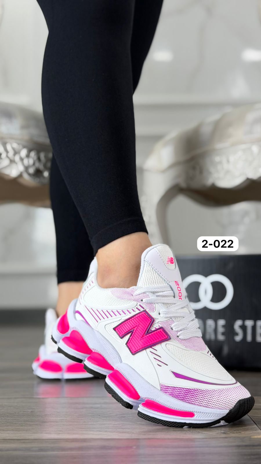 Tenis New Balance 2027 para Dama: Comodidad y Estilo - vista frontal