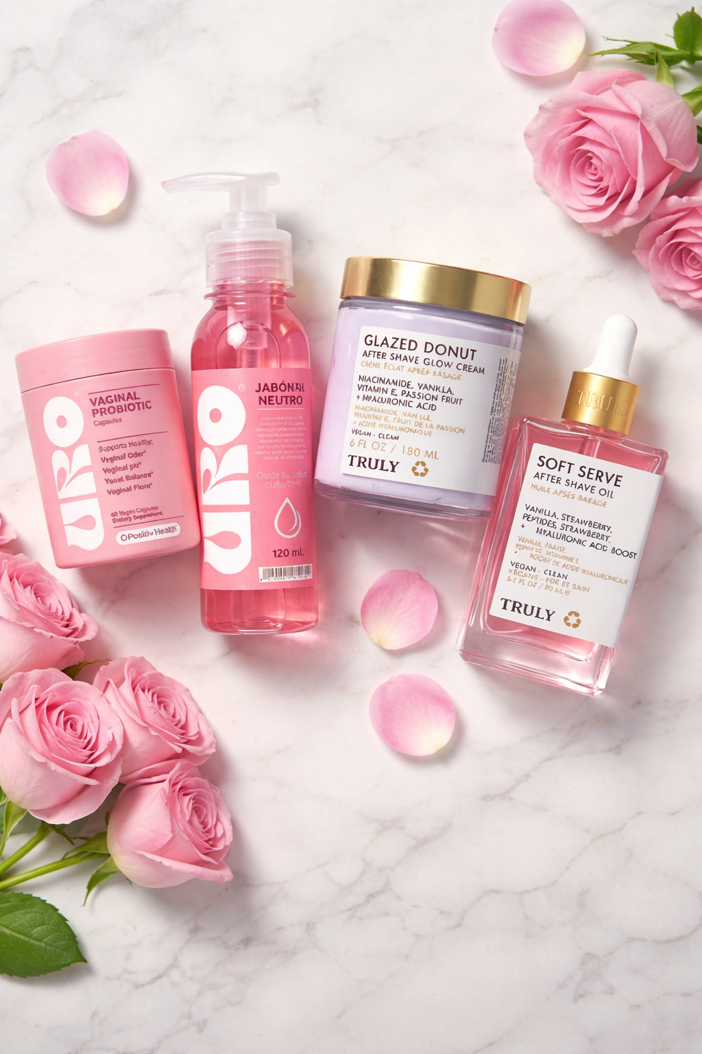 Kit Skincare Truly + Probiótico y Jabón íntimo URO - detalle