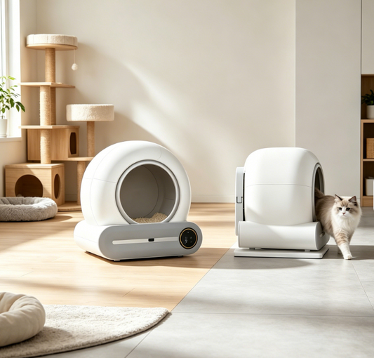 Arenero Inteligente Autolimpiante para Gatos - vista principal