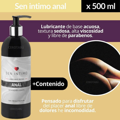 Lubricante Dilatador Anal 500 Ml - vista alternativa