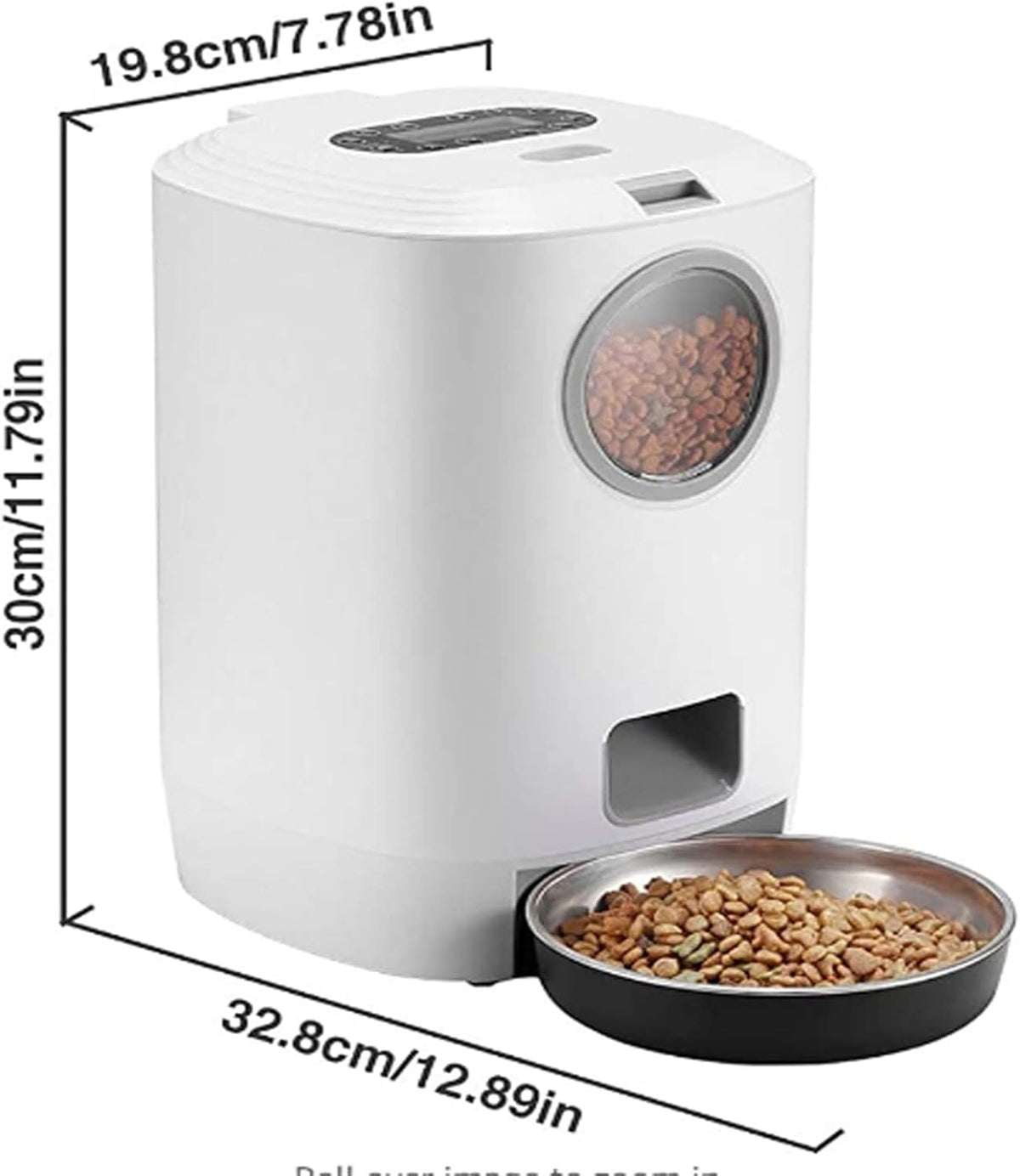 Dispensador Automático de Comida para Mascotas - vista alternativa