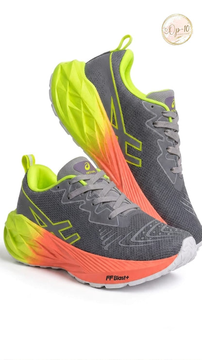 Tenis Asics para Dama Gris Naranja: Comodidad y Estilo - vista alternativa