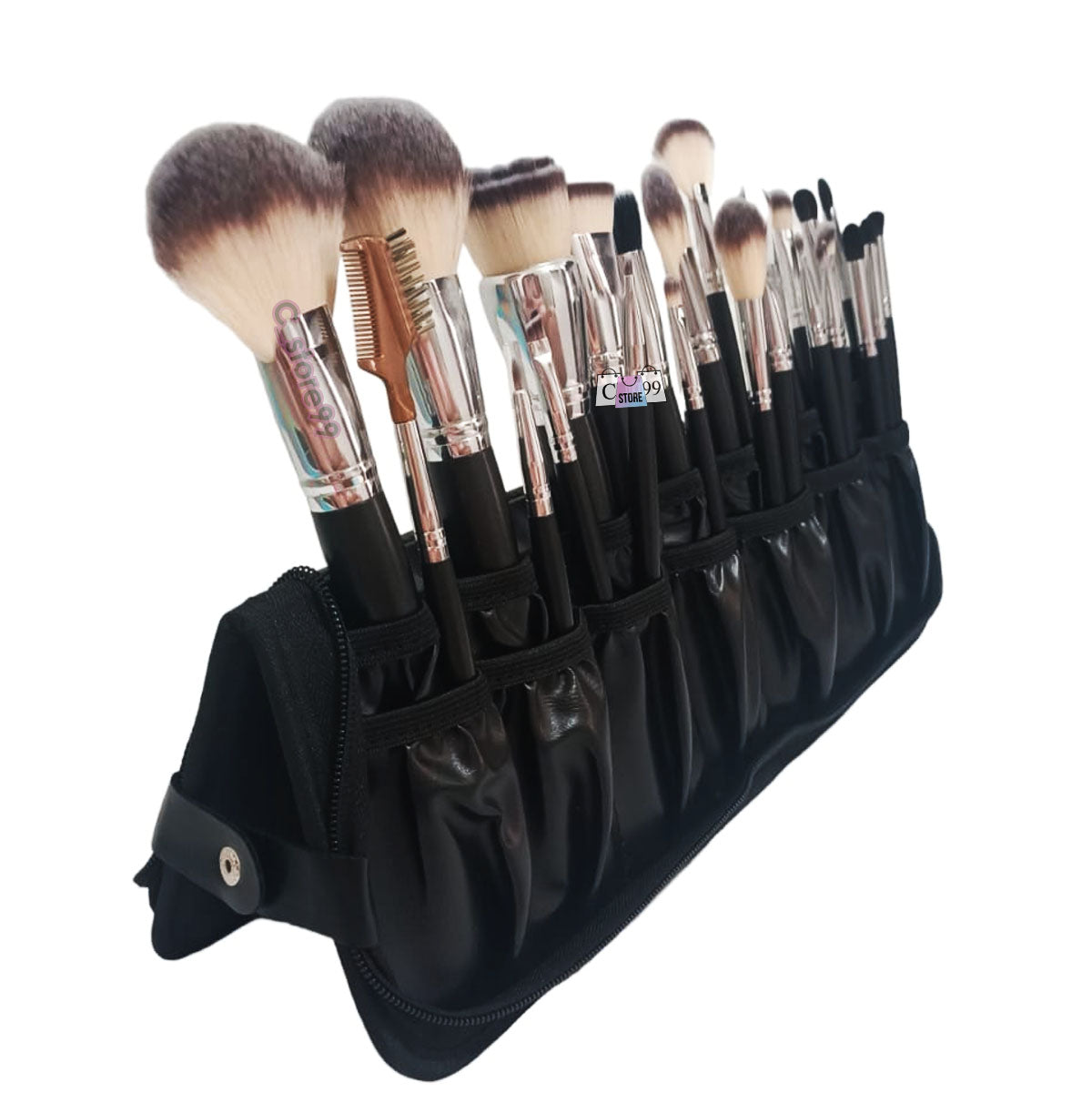 Set Profesional 24 Brochas de Maquillaje con Estuche - Soft - vista alternativa