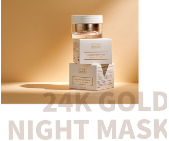Mascarilla de Oro Absolute 24K Atomy – Antiedad Nocturna - vista principal