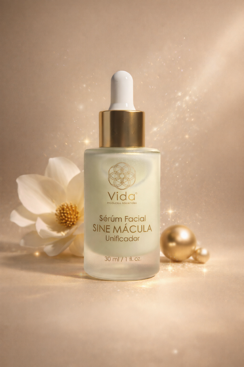 Sérum Facial Nocturno Sine Mácula – Renovación y Luminosidad - vista principal