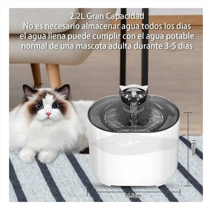Fuente de Agua Inalámbrica para Mascotas - vista alternativa