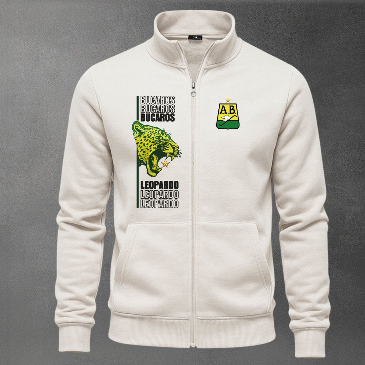 Buzo Cuello Alto Bordado Bucaramanga, Horma Dama y Hombre - detalle adicional
