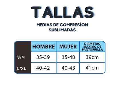 Medias de Compresión Media Pantera Rosa, 15-20 mmHg - vista frontal