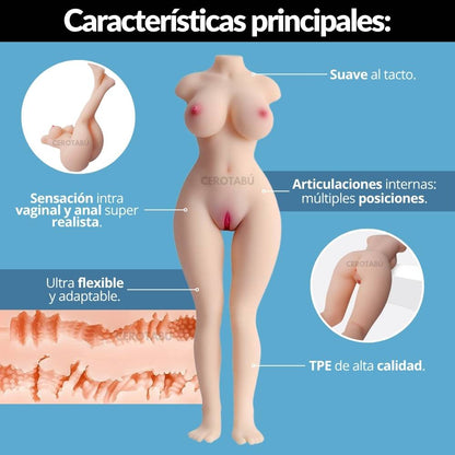 Muñeca Torso Realista Premium
