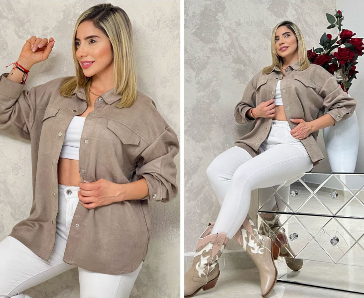 Chaqueta Deportiva para Mujer, Liviana para Diario - detalle