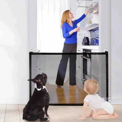 Malla Retráctil de Seguridad para Mascotas y Niños - vista alternativa