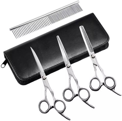 Kit de Tijeras para Peluquería Canina 3 en 1 - vista principal
