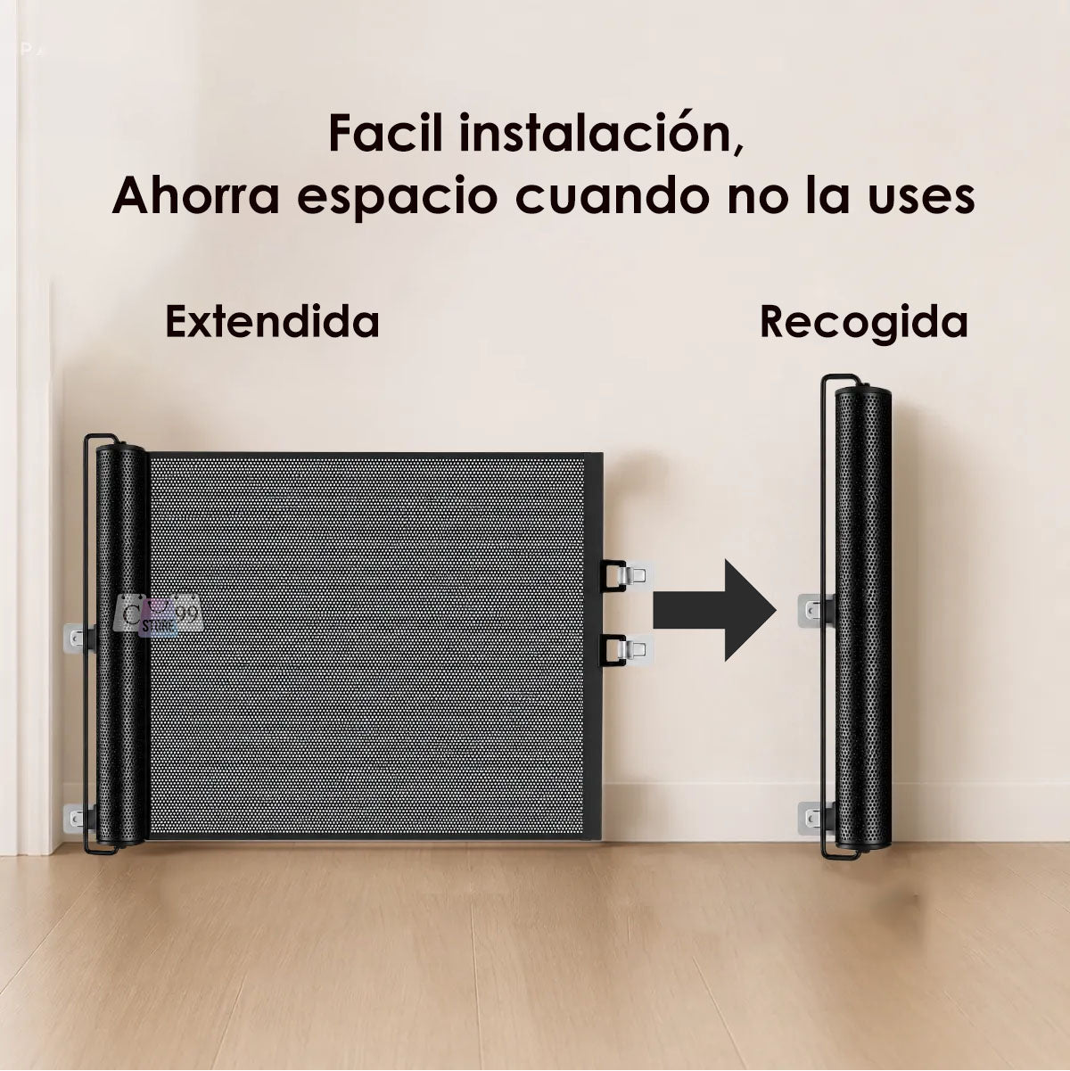 Malla Retráctil de Seguridad para Mascotas y Niños - vista alternativa