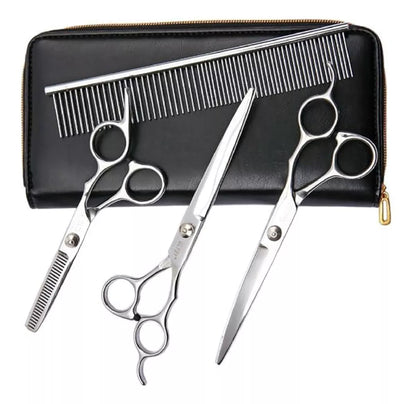 Kit de Tijeras para Peluquería Canina 3 en 1 - vista alternativa