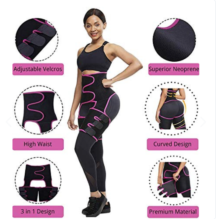 Faja Torso y Piernas Neopreno | Sudoración Intensiva para Fitness