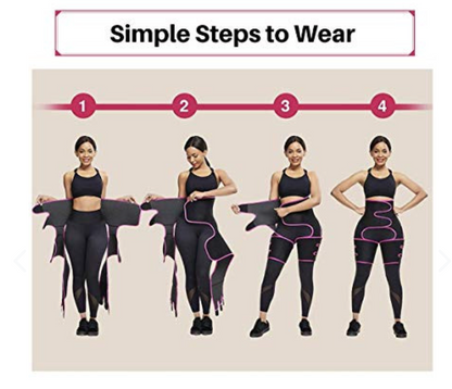 Faja Torso y Piernas Neopreno | Sudoración Intensiva para Fitness