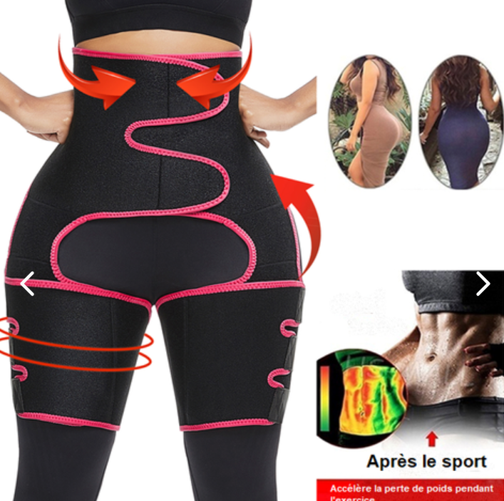 Faja Torso y Piernas Neopreno | Sudoración Intensiva para Fitness
