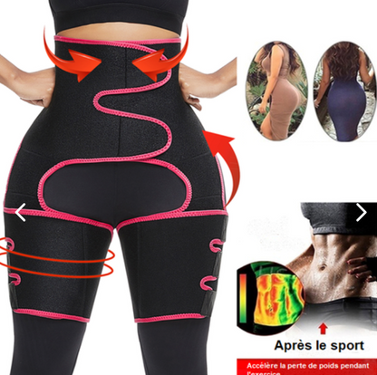 Faja Torso y Piernas Neopreno | Sudoración Intensiva para Fitness