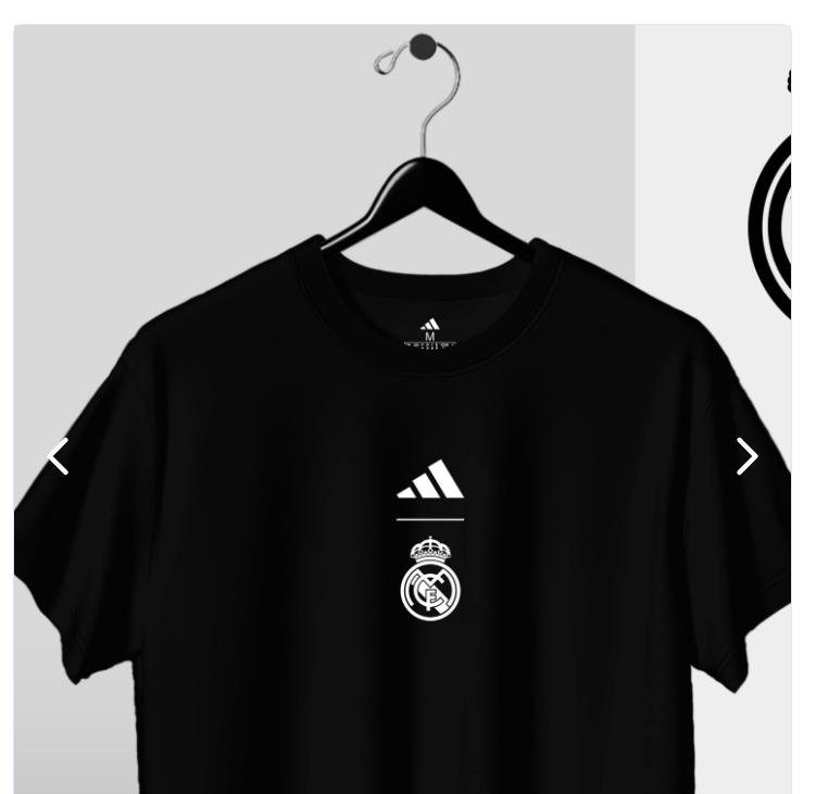 Camiseta Deportiva Negra Equipo Internacional - detalle adicional