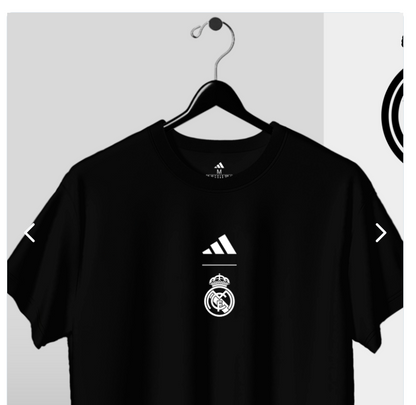 Camiseta Deportiva Negra Equipo Internacional - detalle adicional