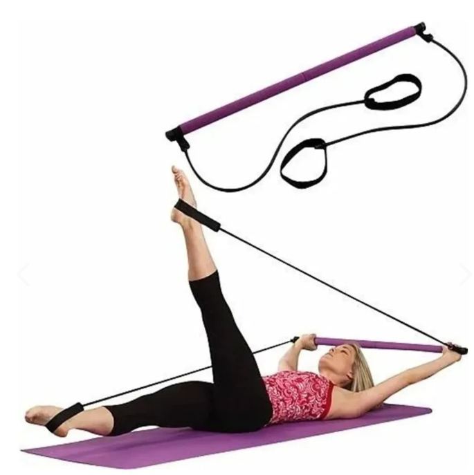 Barra de Pilates 120cm | Barra Corporal Fitness | Ligera