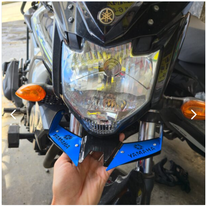Alerón SZ-R Para Moto - vista lateral
