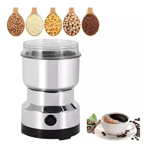 Molino Moledor de Cafe Electrico Mini - Acero Inoxidable 50-100g