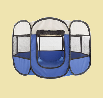 Corral Para Mascotas - Espacio Seguro Plegable - detalle adicional
