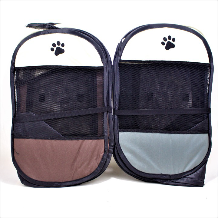Corral Para Mascotas - Espacio Seguro Plegable - vista frontal