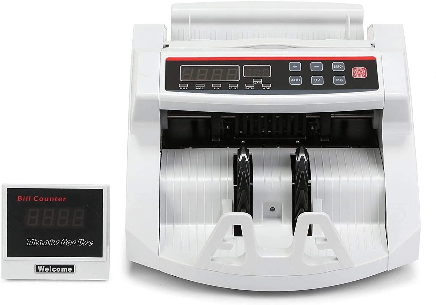 Máquina Contadora de Billetes Profesional con Detector de Falsos
