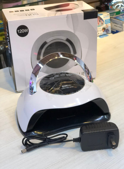 Lámpara UV/LED para Uñas MIVOH: Secado Profesional de Esmalte Gel en 30 Segundos