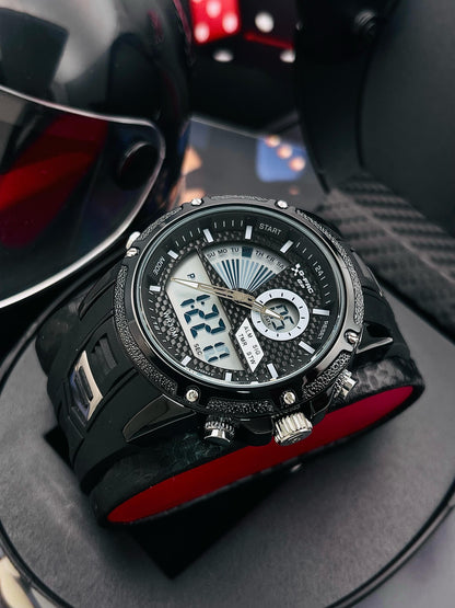 Reloj G-Force Moto-GP — Estilo Racing
