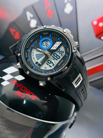 Reloj G-Force Moto-GP — Estilo Racing