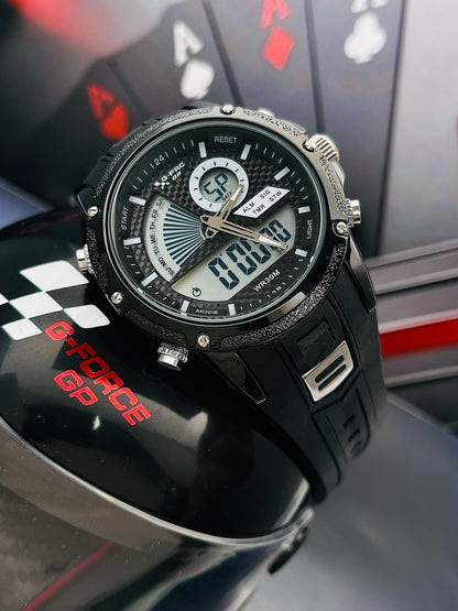 Reloj G-Force Moto-GP — Estilo Racing